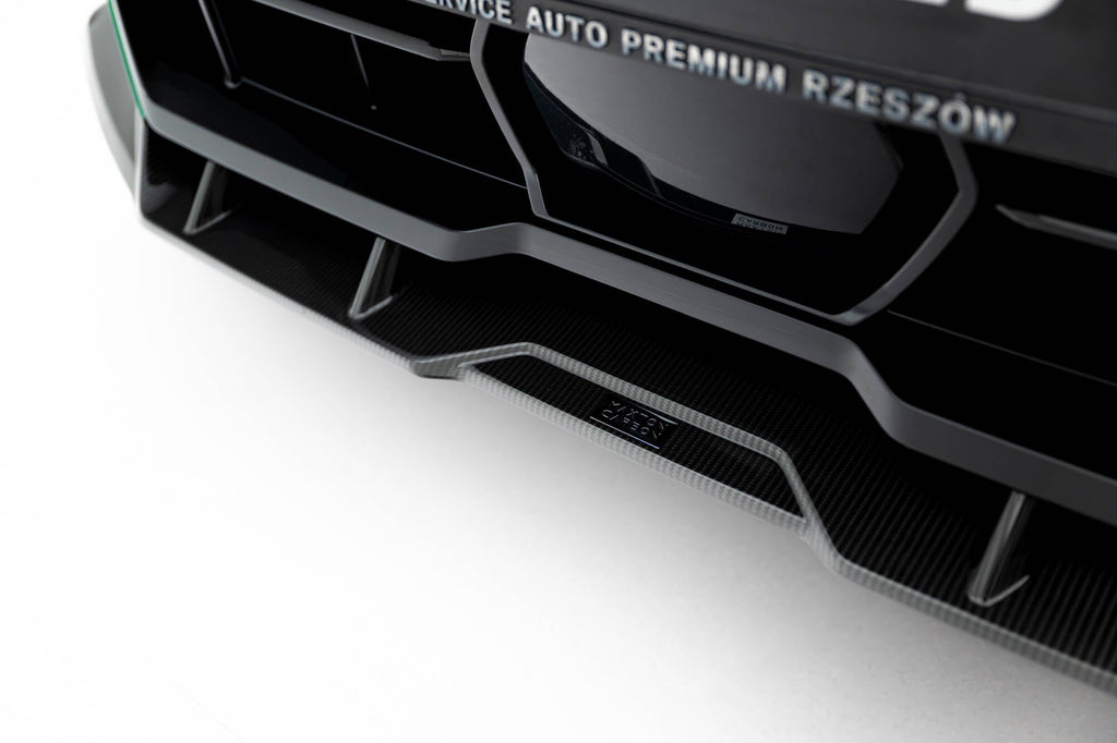 Splitter delantero de fibra de carbono prepreg para BMW X5 M F95 Facelift