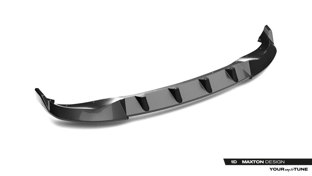 Splitter delantero de fibra de carbono prepreg para BMW X5 M-Pack G05