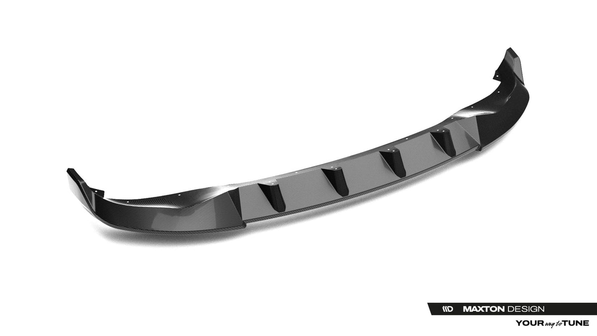Splitter delantero de fibra de carbono prepreg para BMW X5 M-Pack G05
