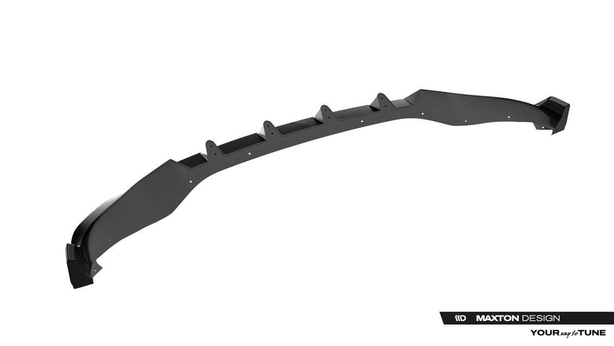 Splitter delantero de fibra de carbono prepreg para BMW X5 M-Pack G05