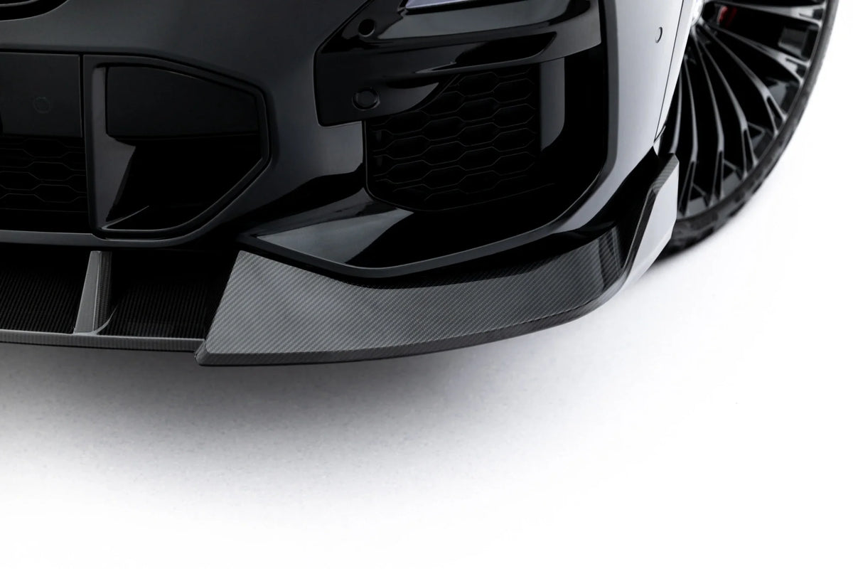 Splitter delantero de fibra de carbono prepreg para BMW X5 M-Pack G05