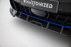 Splitter delantero de fibra de carbono prepreg para BMW X5 M-Pack G05 Facelift