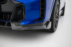 Splitter delantero de fibra de carbono prepreg para BMW X5 M-Pack G05 Facelift