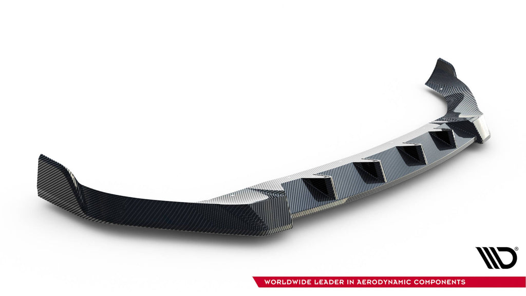 Splitter delantero de fibra de carbono prepreg para BMW X7 M-Pack G07 Facelift