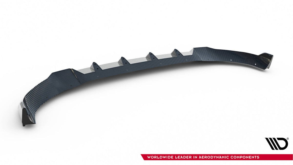 Splitter delantero de fibra de carbono prepreg para BMW X7 M-Pack G07 Facelift