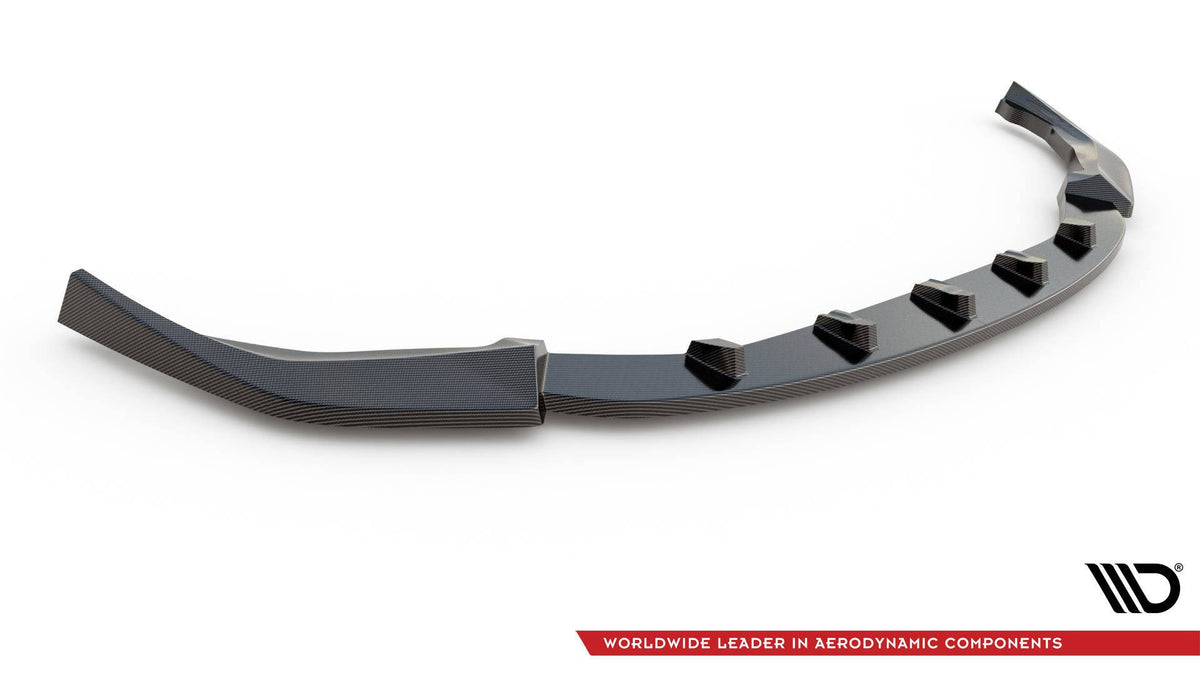 Splitter delantero de fibra de carbono prepreg V.1 para BMW M3 Sedan / Touring G80 / G81