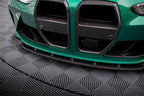 Splitter delantero de fibra de carbono prepreg V.1 para BMW M3 Sedan / Touring G80 / G81