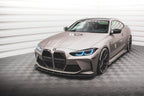 Splitter delantero de fibra de carbono prepreg V.1 para BMW M3 Sedan / Touring G80 / G81
