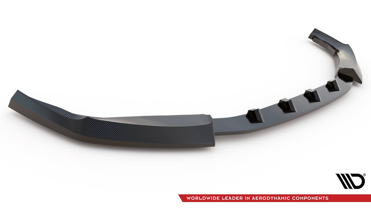 Splitter delantero de fibra de carbono prepreg V.2 para BMW M2 G87