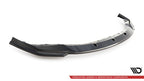 Splitter delantero de fibra de carbono prepreg V.2 para BMW M3 Sedan / Touring G80 / G81