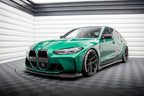 Splitter delantero de fibra de carbono prepreg V.2 para BMW M3 Sedan / Touring G80 / G81