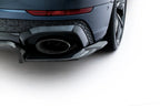Splitter trasero de fibra de carbono prepreg (con barras verticales) para Audi RSQ8 Mk1 Facelift