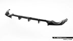 Splitter trasero de fibra de carbono prepreg (con barras verticales) para Audi RSQ8 Mk1 Facelift