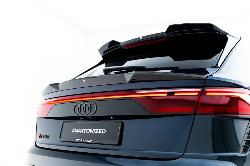 Alerón de portón de fibra de carbono prepreg (inferior) para Audi RSQ8 Mk1 Facelift