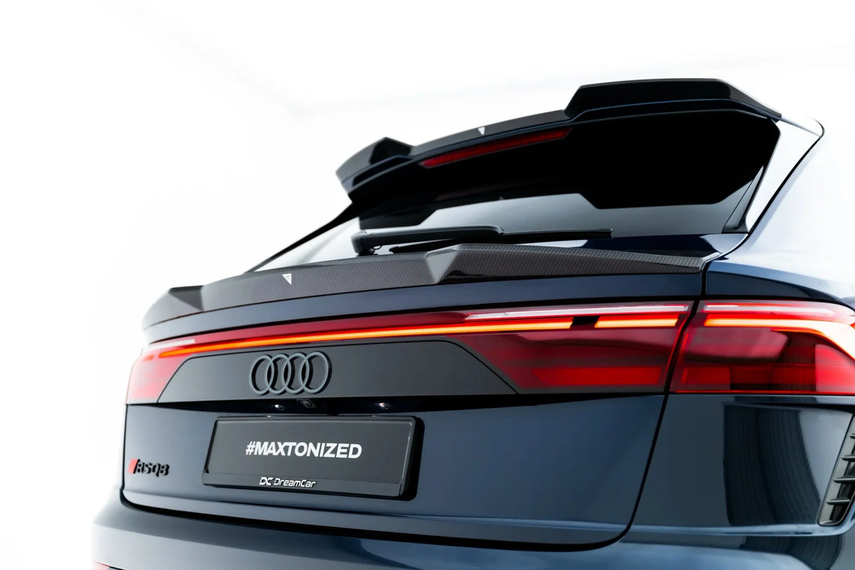 Alerón de portón de fibra de carbono prepreg (inferior) para Audi RSQ8 Mk1 Facelift