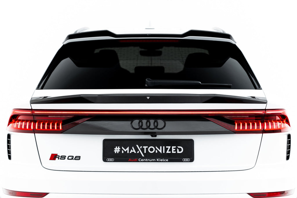 Alerón de portón de fibra de carbono prepreg (inferior) para Audi RSQ8 Mk1 Facelift