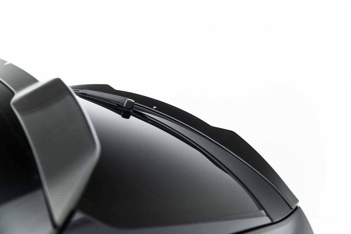 Alerón de portón de fibra de carbono prepreg (inferior) para Audi RSQ8 Mk1 Facelift