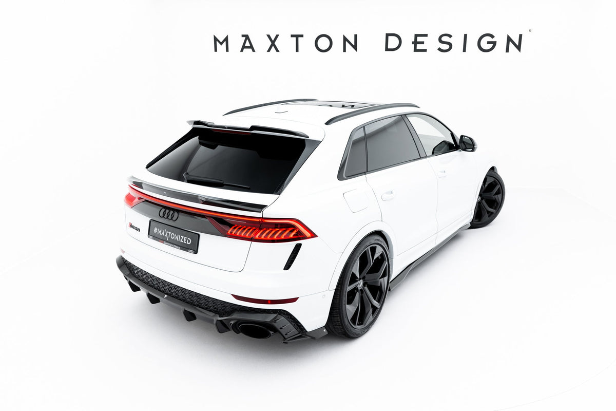 Alerón de portón de fibra de carbono prepreg (superior) para Audi RSQ8 Mk1 Facelift