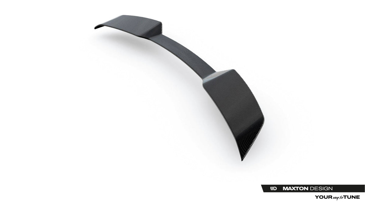 Alerón de portón de fibra de carbono prepreg (superior) para Audi RSQ8 Mk1 Facelift