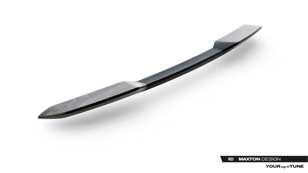 Alerón de portón de fibra de carbono prepreg (superior) para Audi RSQ8 Mk1 Facelift