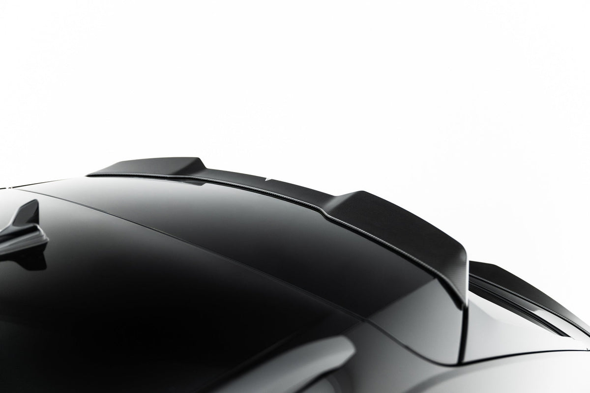 Alerón de portón de fibra de carbono prepreg (superior) para Audi SQ8 / Q8 S-Line Mk1 Facelift