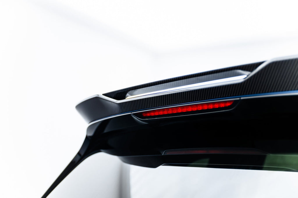Alerón de portón de fibra de carbono prepreg (superior) para BMW X7 M-Pack G07