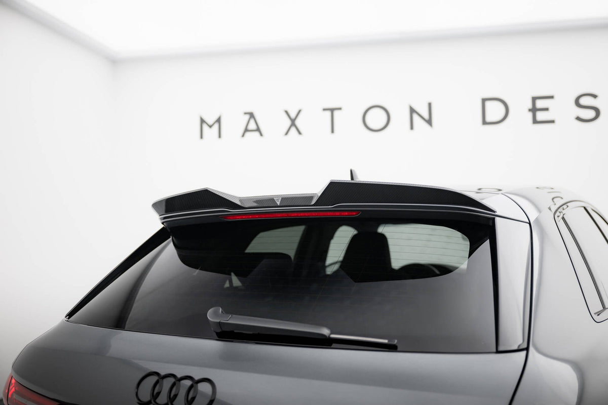 Alerón de portón de fibra de carbono prepreg para Audi RS3 / S3 / A3 S-Line Sportback 8Y / 8Y Facelift