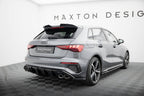 Alerón de portón de fibra de carbono prepreg para Audi RS3 / S3 / A3 S-Line Sportback 8Y / 8Y Facelift