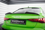 Alerón de portón de fibra de carbono prepreg para Audi RS3 / S3 / A3 S-Line / Standard Sedan 8Y