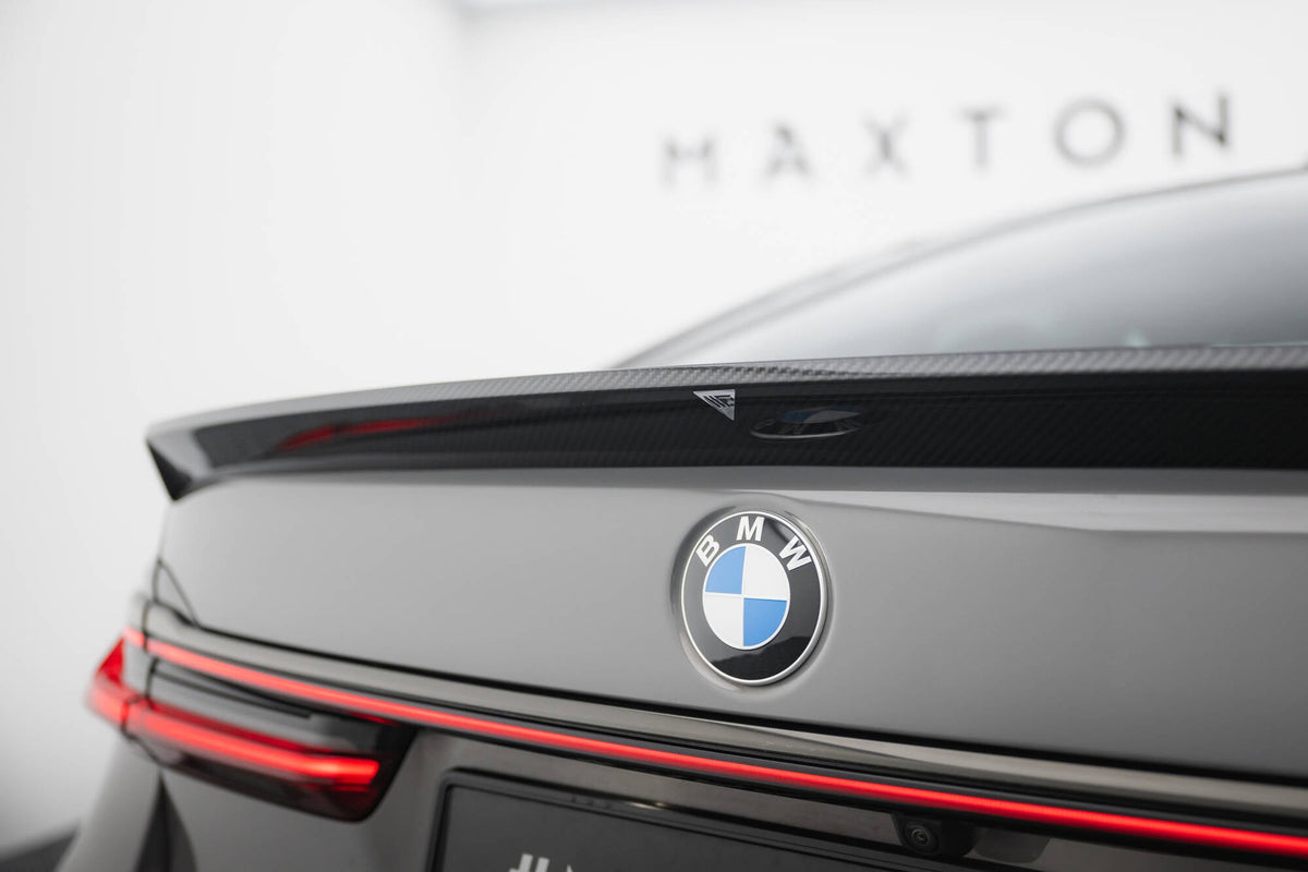 Alerón de portón de fibra de carbono prepreg para BMW 7 G11 / G11 Facelift