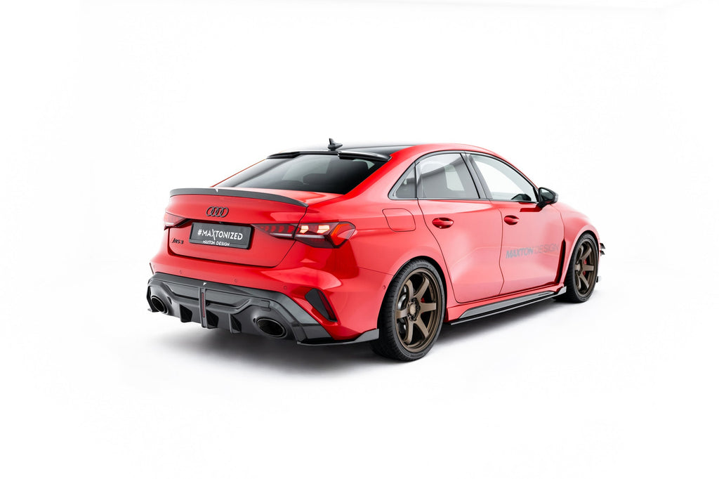 Alerón de portón de fibra de carbono prepreg V.2 para Audi RS3 / S3 / A3 S-Line / A3 Sedan 8Y Facelift