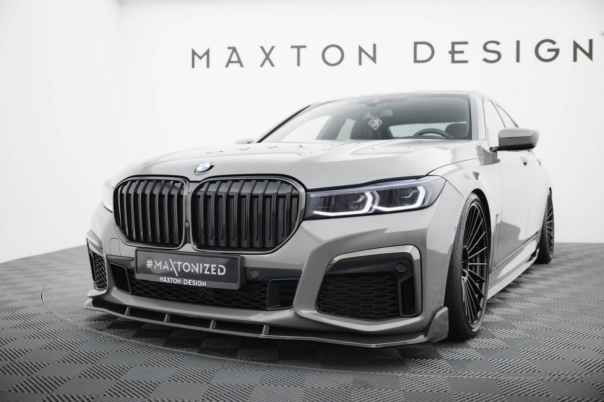 Kit de splitters de fibra de carbono prepreg para BMW 7 M-Pack G11 Facelift