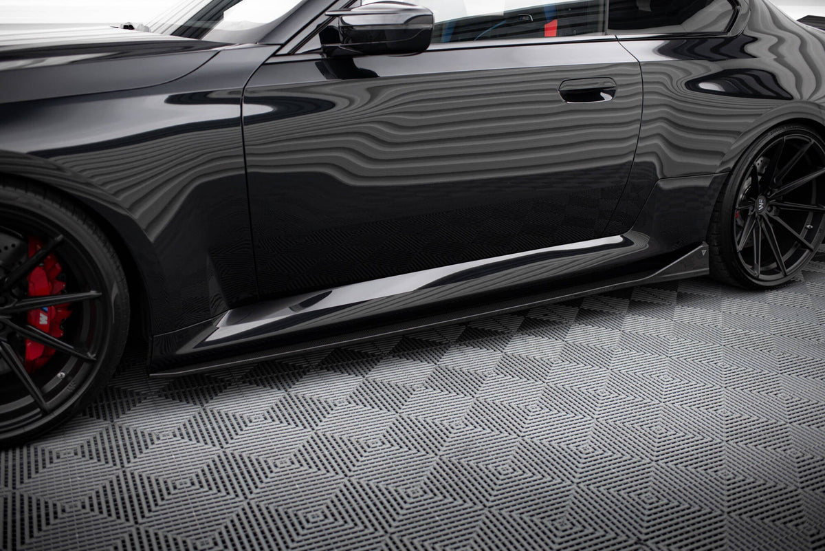 Kit de splitters de fibra de carbono prepreg para BMW M2 G87