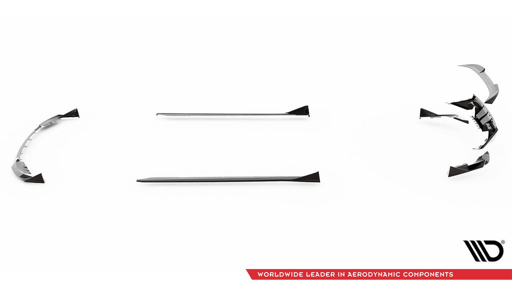 Kit de splitters de fibra de carbono prepreg para BMW M2 G87
