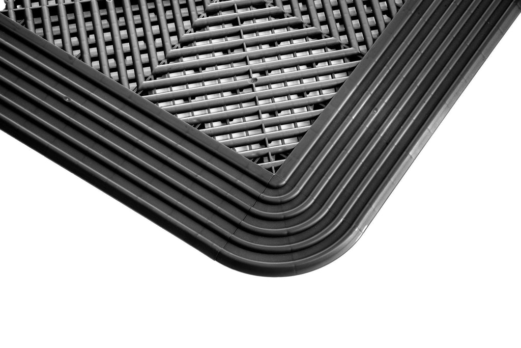 Modular "Maxton Floor"- Corner Edge Tile (Female Loops)
