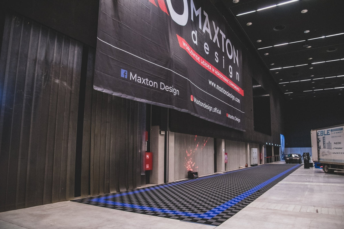 Modular "Maxton Floor"- Corner Edge Tile (Female Loops)