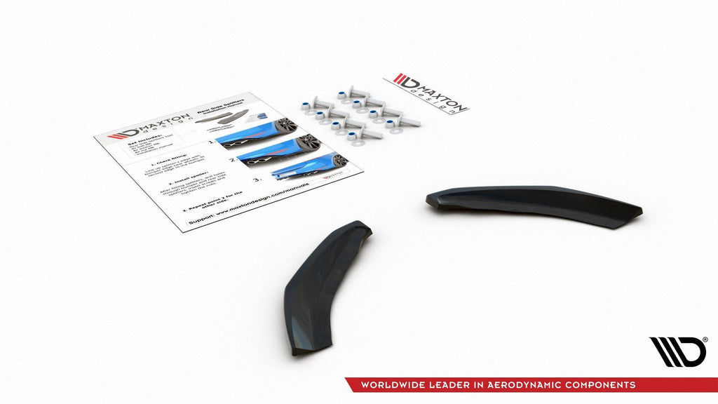 Splitters laterales traseros para Volkswagen Polo GTI Mk6