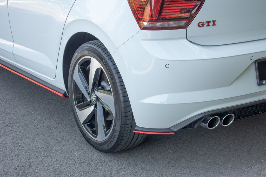 Splitters laterales traseros para Volkswagen Polo GTI Mk6