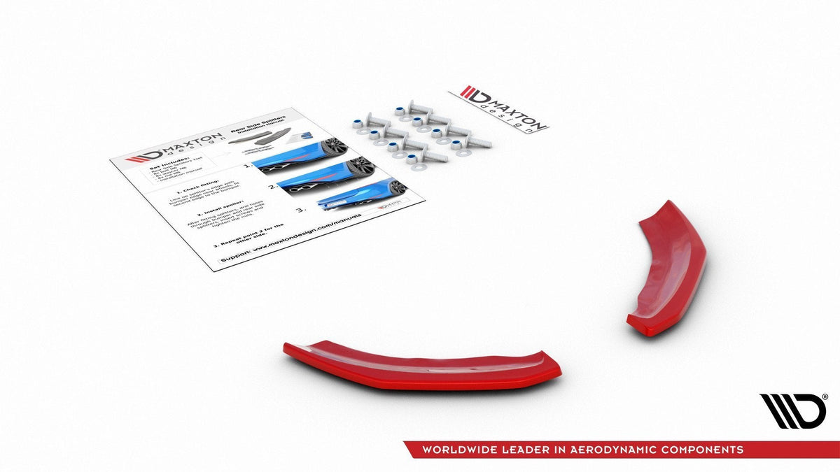 Splitters laterales traseros para Volkswagen Polo GTI Mk6