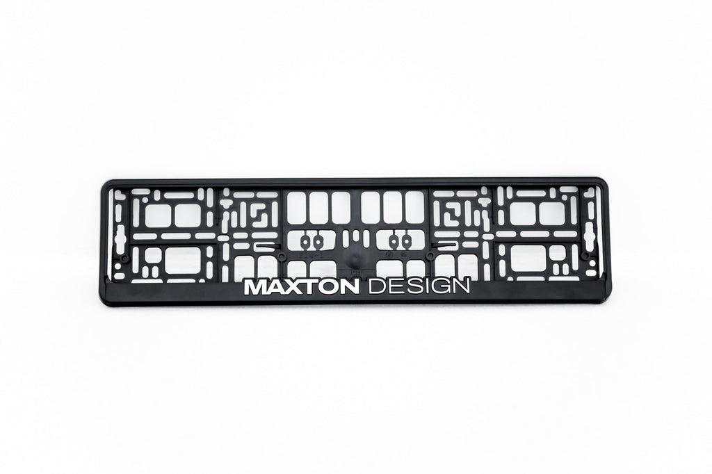 LICENSE PLATE FRAMES MAXTON