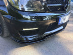 Splitter delantero para Mercedes-Benz C63 AMG Sedan / Estate W204 Facelift / S204 Facelift