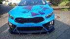 Splitter delantero Racing para Kia CEE'D / PRO CEE'D GT Mk2