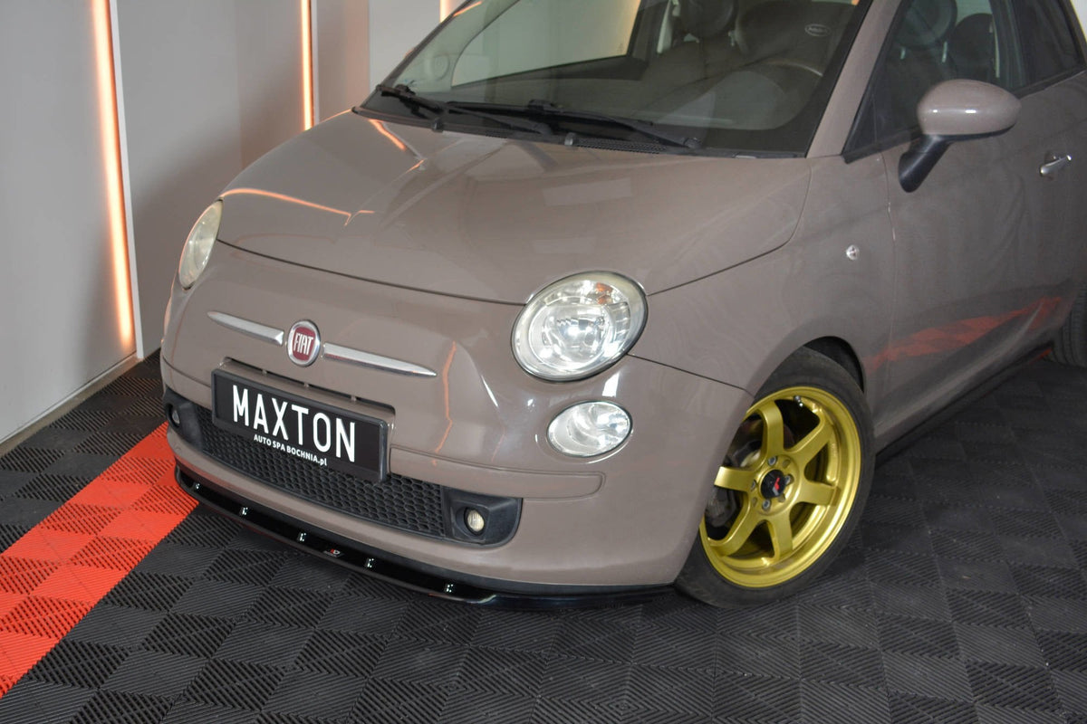 Splitter delantero V.1 para Fiat 500 Hatchback