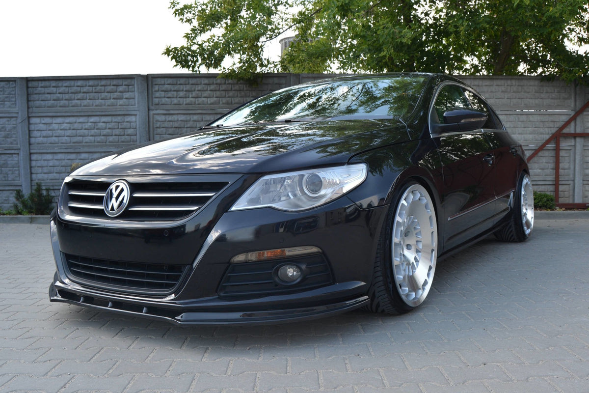 Splitter delantero V.1 para Volkswagen Passat CC Model, Standard Bumper