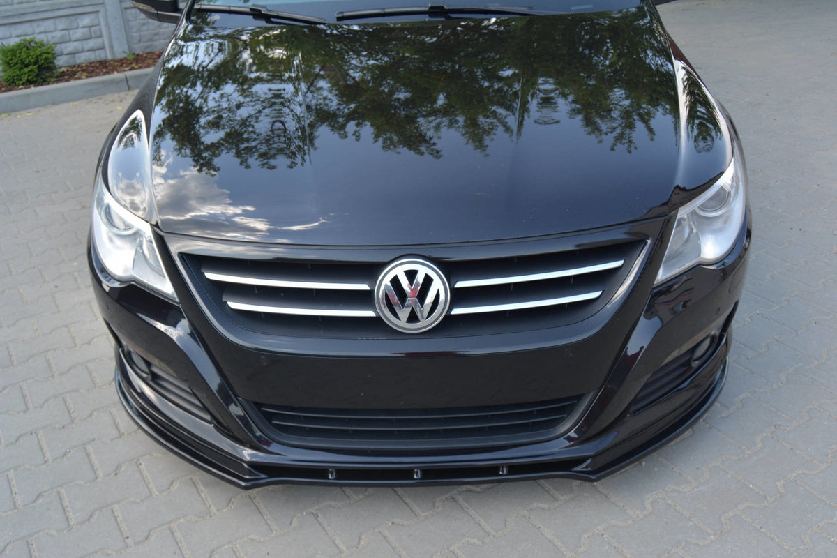 Splitter delantero V.1 para Volkswagen Passat CC Model, Standard Bumper