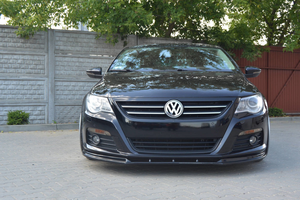 Splitter delantero V.1 para Volkswagen Passat CC Model, Standard Bumper