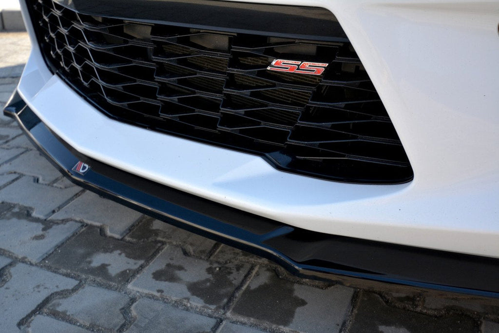 Splitter delantero V.2 para Chevrolet Camaro 6TH-GEN. PHASE-I 2SS Coupe