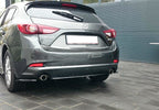 Splitters laterales traseros para Mazda 3 BN (Mk3) Facelift