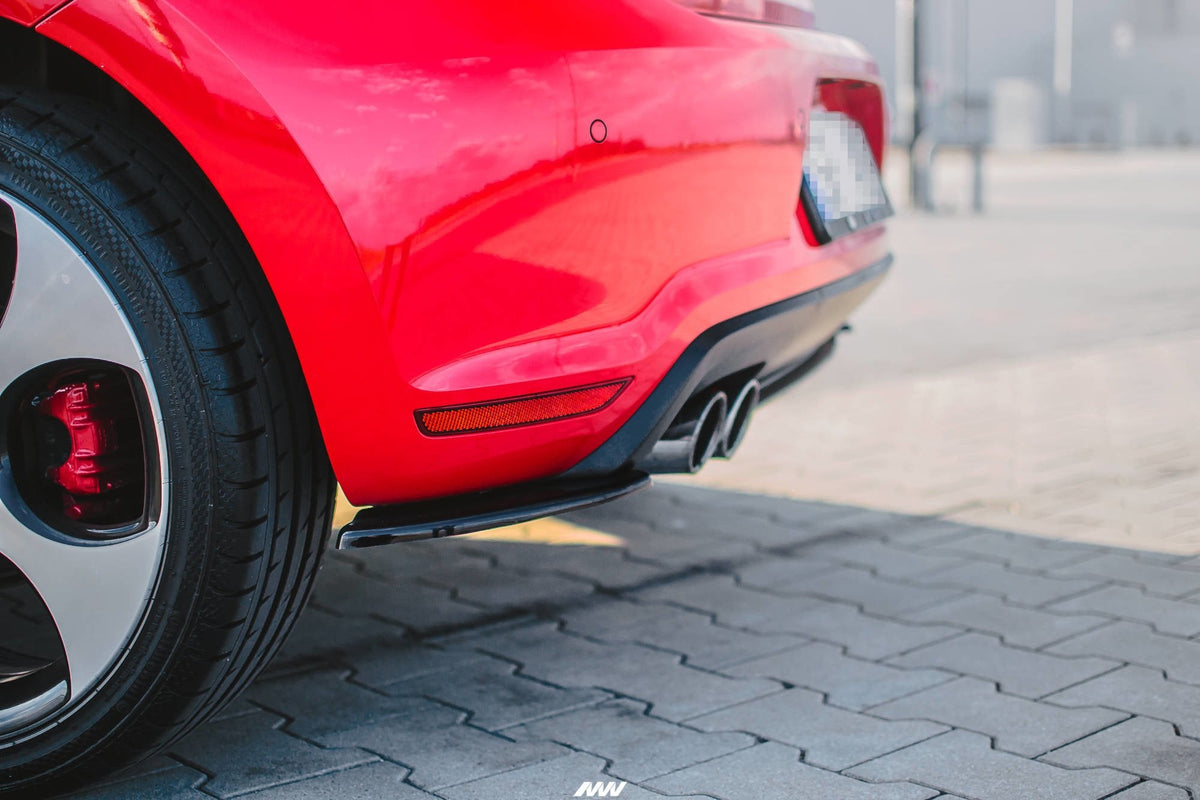 Splitters laterales traseros para Volkswagen Polo GTI Mk5