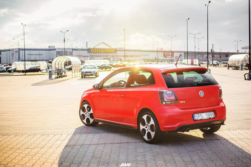 Splitters laterales traseros para Volkswagen Polo GTI Mk5